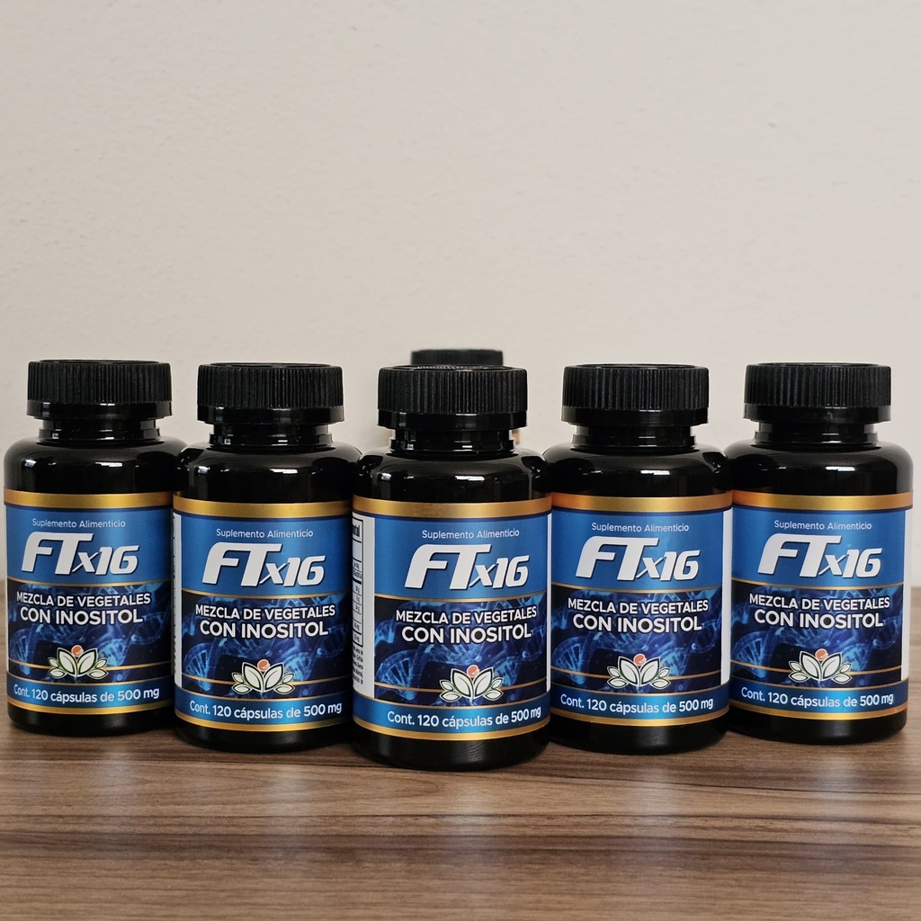 FTX 16 120 Cápsulas 500 Mg